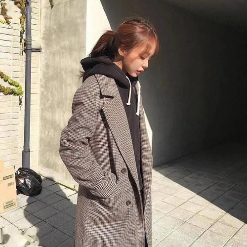 卫衣+小高领搭配，卫衣+棉服穿搭...这样穿时髦炸了！