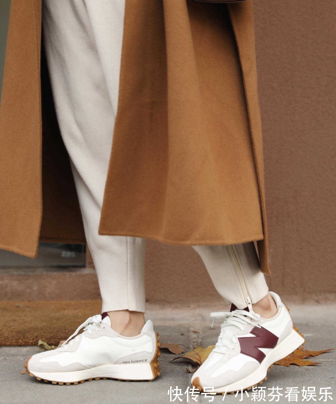 穿搭 女生秋冬穿风衣时，不管高矮，搭配这5双鞋子，照着穿都很高级