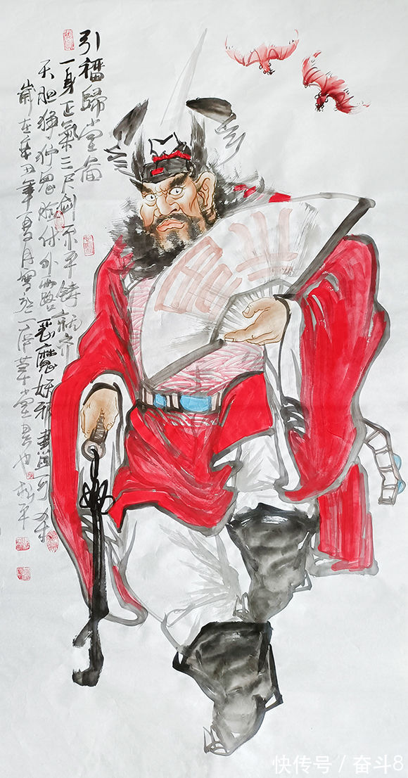 高古游丝描|画家张松平 墨笔丹青 神来之笔