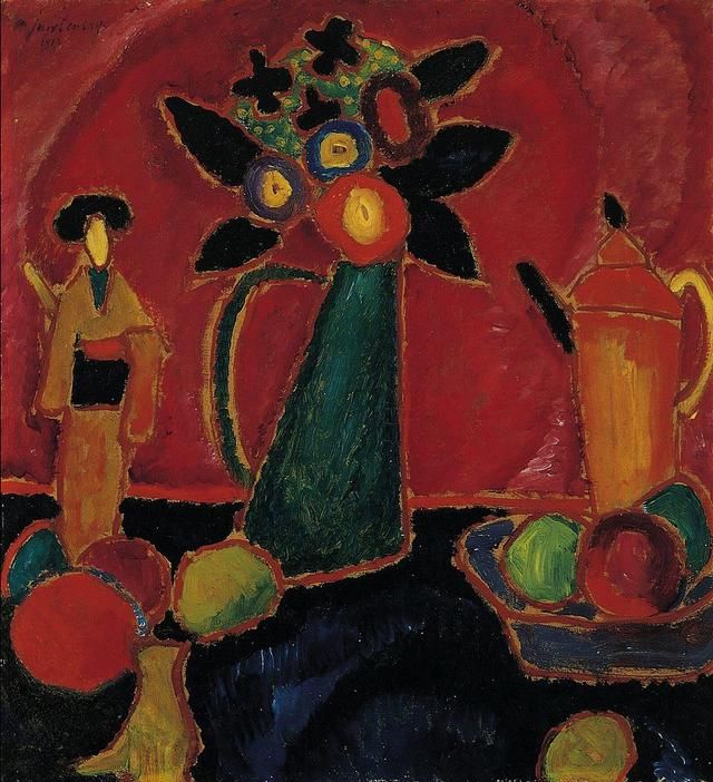 雅夫|表现主义画家雅夫伦斯基简介以及作品