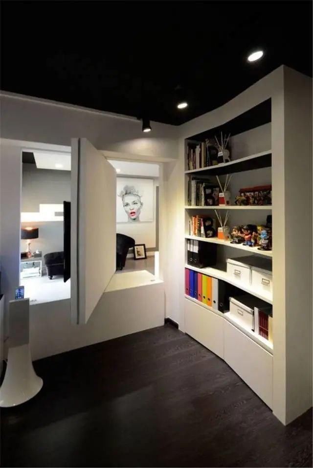 翻盖式|颠覆传统电视柜模式,给电视安个新家