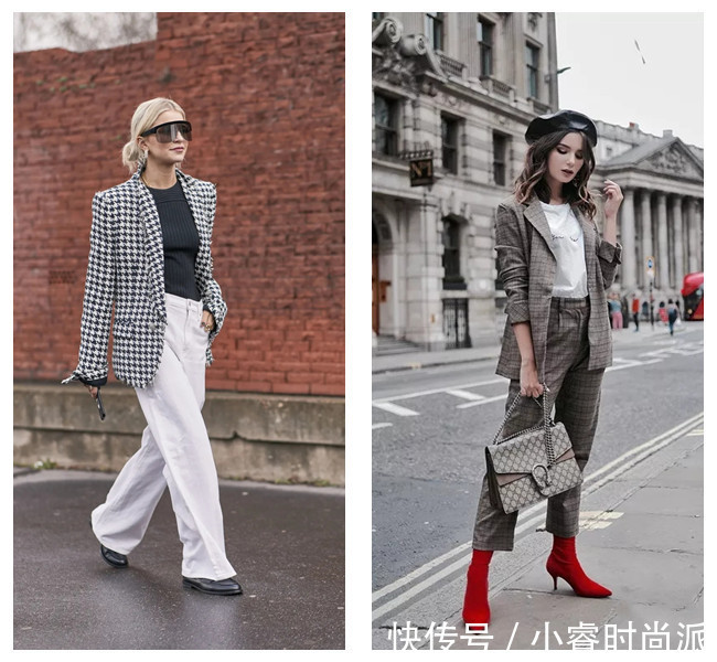 格纹 早春格纹大衣这样穿,不踩雷还很时尚