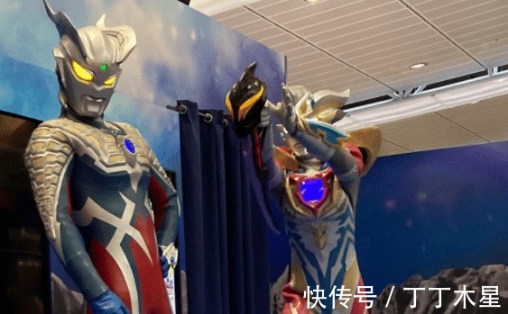 贝利亚|泽塔奥特曼趣味线下见面会 贝贝剑看到赛罗当时直接就是一口