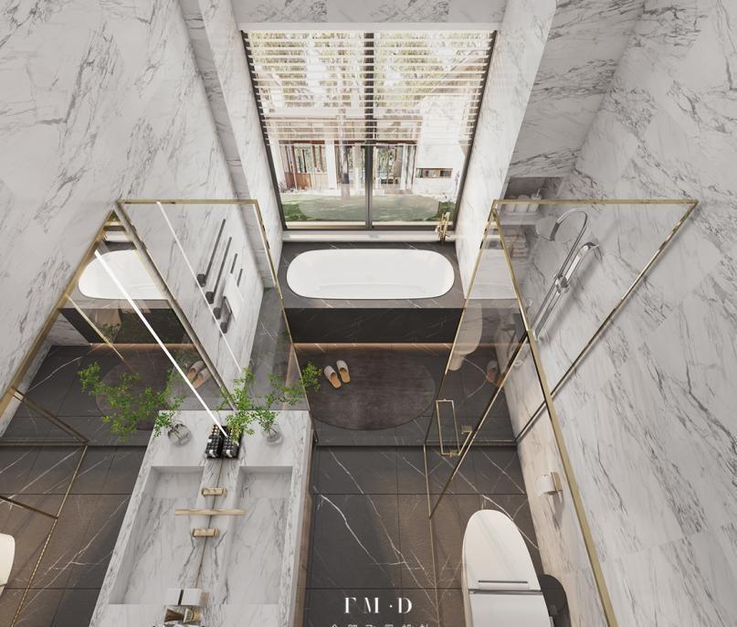 新中式|130㎡+顶楼54㎡的顶复式,没有红木与雕花的新中式,依然美到心底