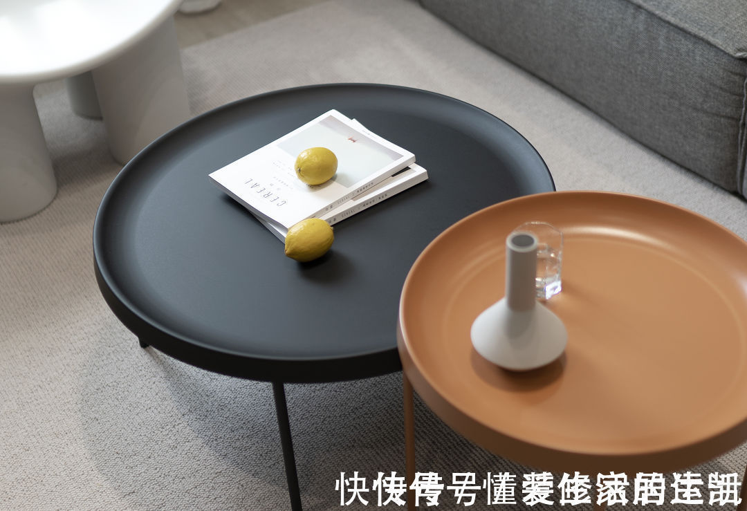 隔墙|80㎡实用主义装修,简约黑白灰色调,全屋简单又大气