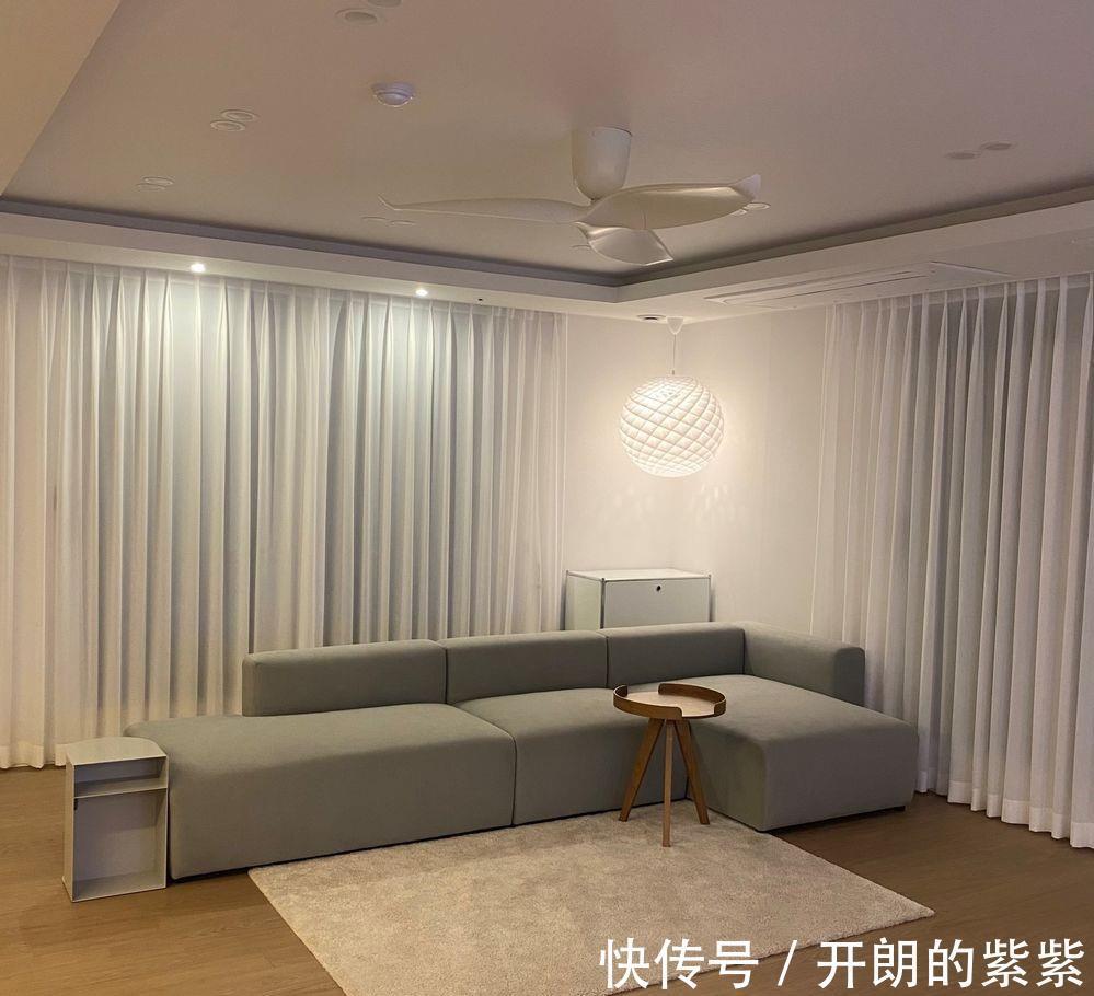 夫妻俩|这套韩国171㎡大平层，得让多少人羡慕！客厅空荡荡看腻随时换