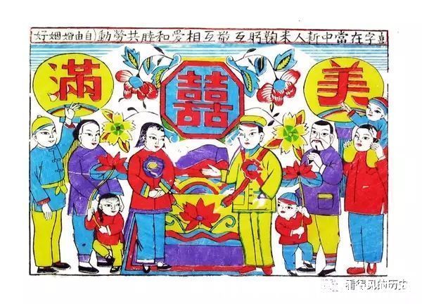 年画！五十年代山东潍坊杨家埠的年画 你可曾见过？