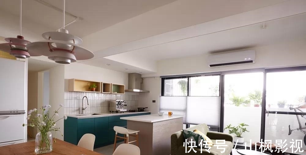 老宅|巧用色彩让30年老宅焕发新生,全屋明亮清爽温暖自然,效果真不错