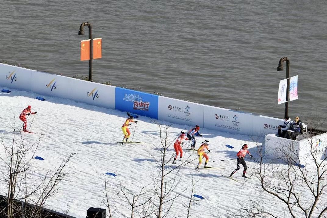 黄浦江|踏雪驰骋黄浦江畔，申城助力北京冬奥