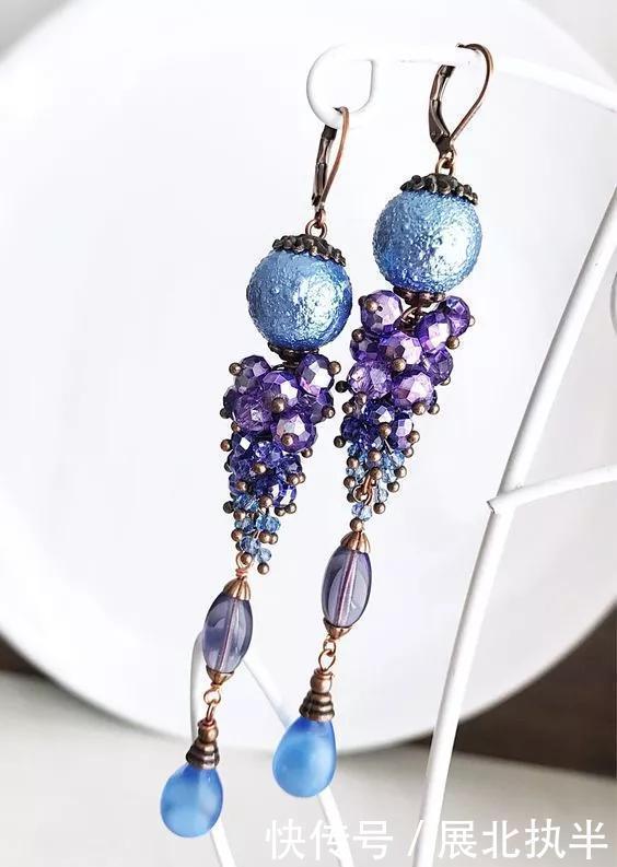 铁丝|嫌弃耳环难看,在家拿些珠子,串一串,每天都戴不同风格!附教程