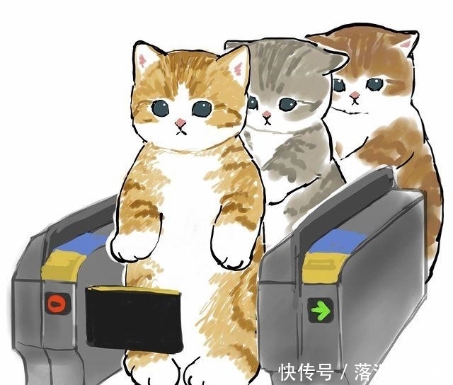 创意|有趣的创意插画 丨是人变成猫，还是猫模仿人，这是个问题？