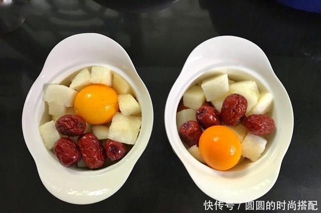 冬天,雪梨和它天生一对,炖一炖,清甜滋润,每天一碗,全家受益