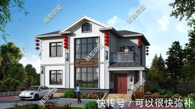 占地面积|10套中式别墅图纸分享,多少人梦寐以求的家,最后两套造价超百万