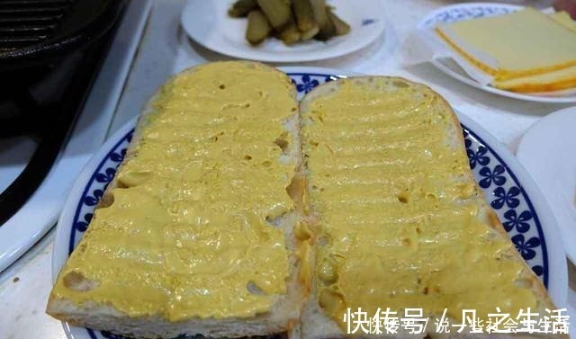 咸肉|吃三明治，最喜欢古巴的这做法，天天吃不够，一个下肚，又香又饱
