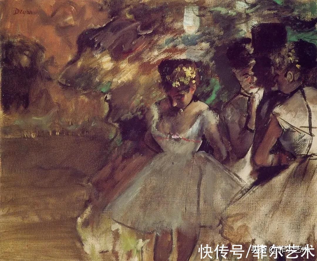 法国@法国艺术大师埃德加·德加舞女125幅油画作品,美翻了