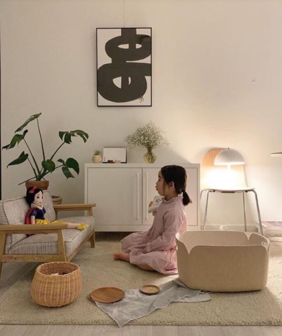 布置|韩国超有爱三口之家,三餐四季,有诗和远方,幸福生活充满仪式感