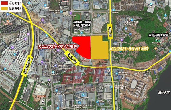 地块|经开区167.81亩土地流拍 2021昆明主城土拍收官