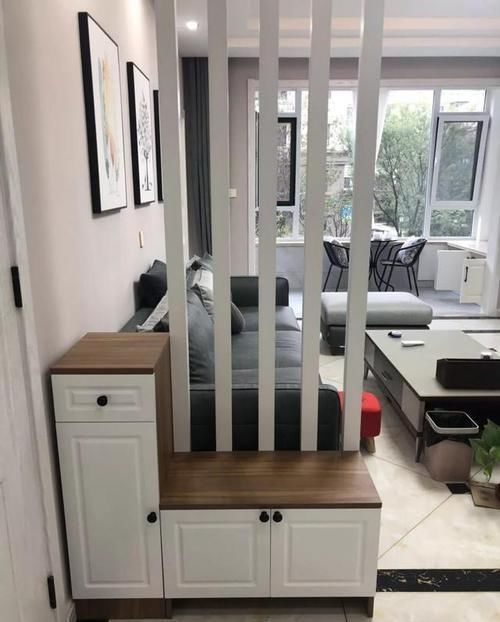 柜子|新家装修花了20万，阳台打通成小茶室，飘窗打满柜子，多出20㎡