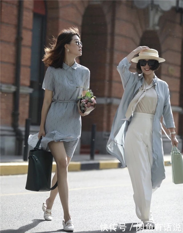 搭配|这对“神仙母女”夏日穿搭太美,优雅又高级,想带着妈妈照搬着穿
