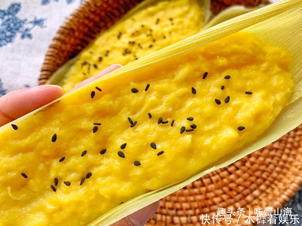 鲜香|鲜嫩玉米新做法教你做3种“玉米粑粑”,鲜香软糯漂亮好吃