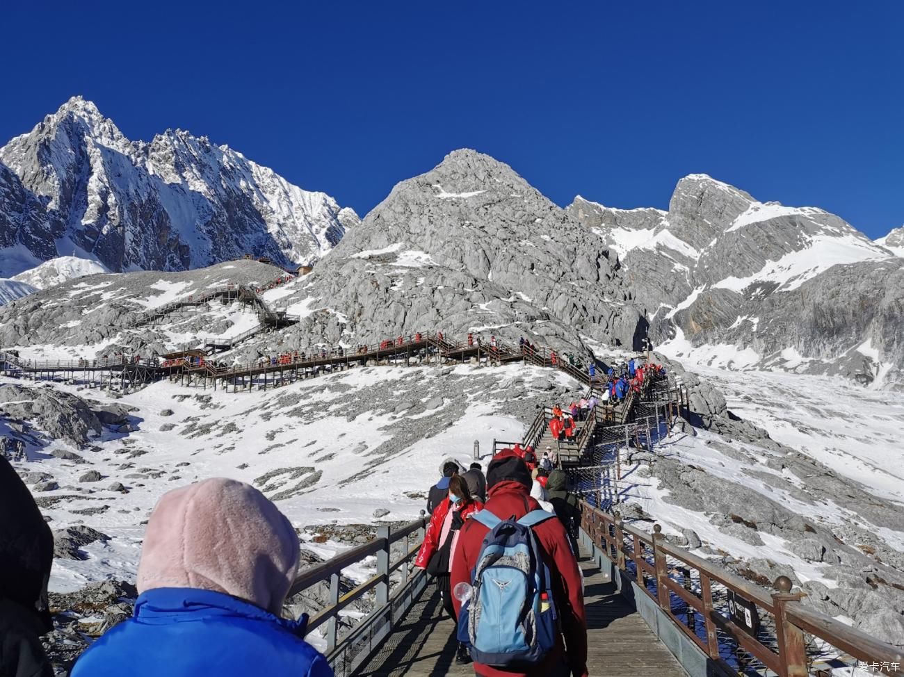 完成玉龙雪山的仰慕之旅