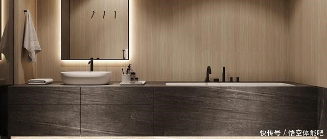 背景墙|看了他“空空荡荡”的家,叫我羡慕不已,全屋原木风,太高级了!