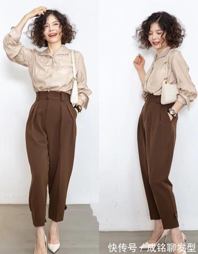 相配|奔四奔五女人的穿搭模板,时尚款式+养眼的配色,显瘦显白又有范