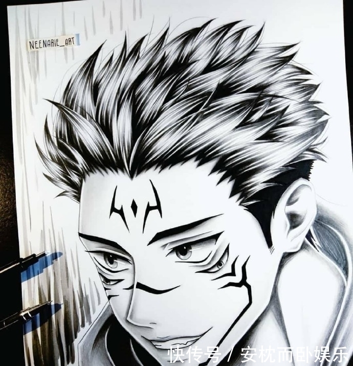 画师笔下的作品,虎子这张过分帅气了!