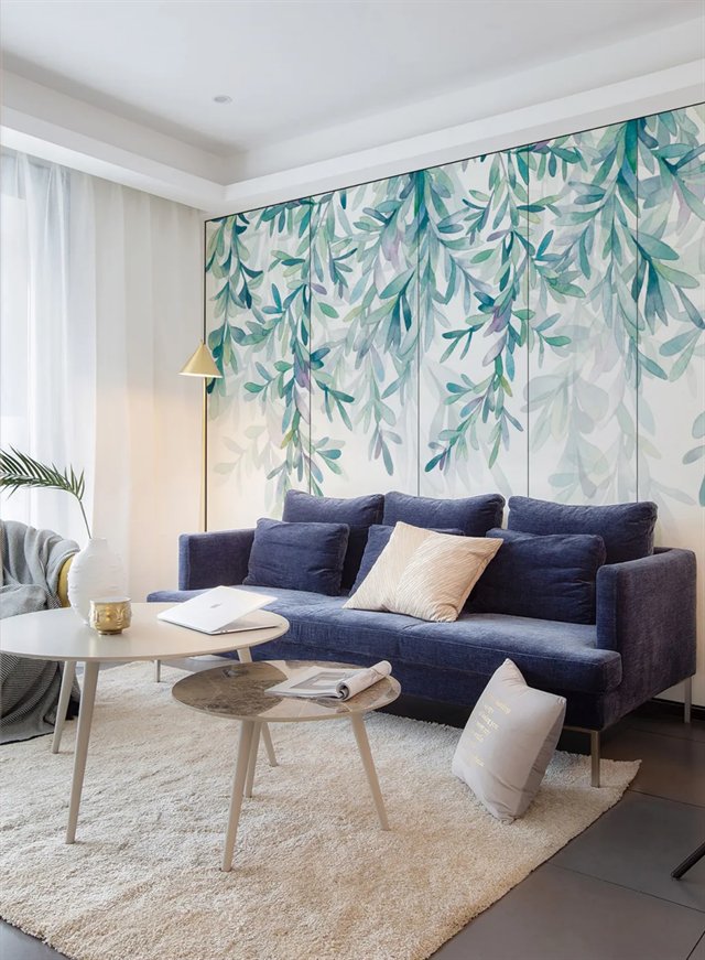 墙面|70㎡老破小千元改造，羡煞左邻右舍