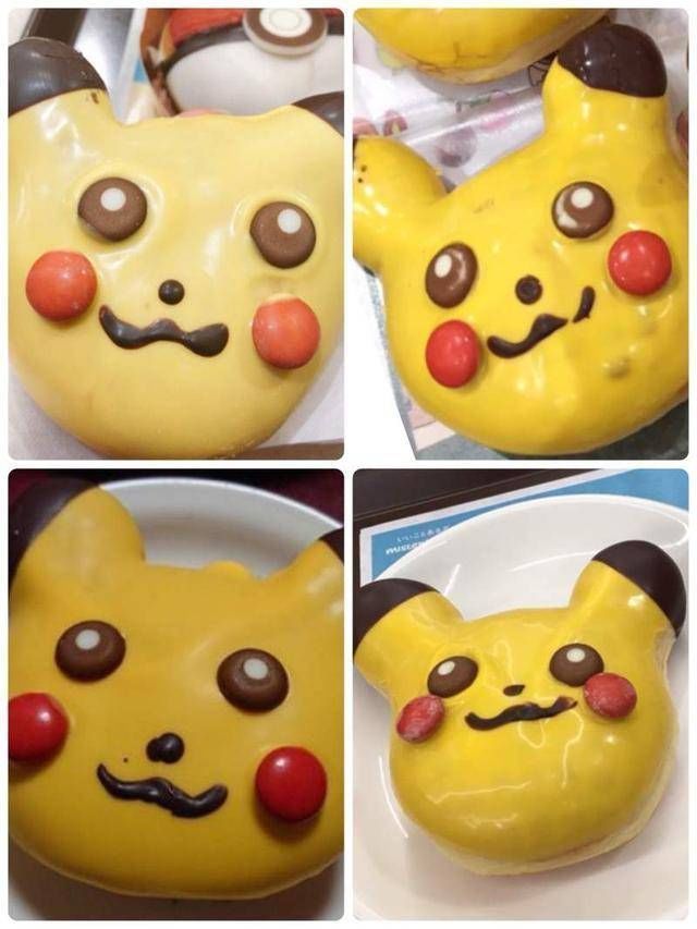 日本|图片仅供参考!日本网友买了皮卡丘甜甜圈,回家后直接吓哭