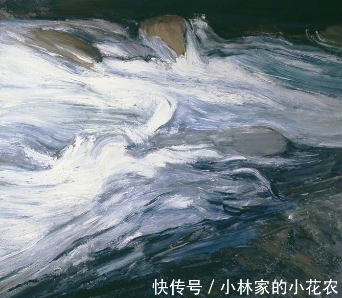 笔触|油画风景:从具象主义到抽象主义,这位画家都能自由切换