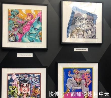 JOJO|CP27漫展开设JOJO画廊,漫画高清卷首展示,历代主角合影墙太酷了