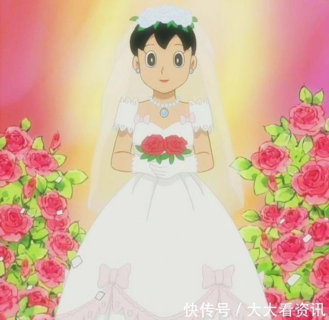 桐人|动漫里最美的5位新娘子，静香端庄优雅，第5位国产版橘里橘气的