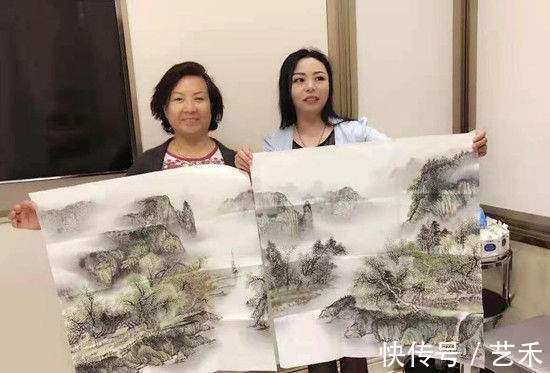 美术家协会#马丽君——天生爱丹青，丽质更擅美，腹有诗书气自华，最具潜质实力派女画家