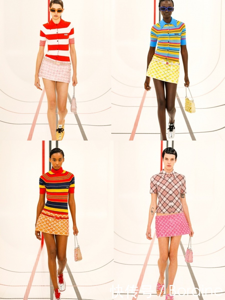 Miu Miu 2021春夏，青春简约，还有可爱的少女运动风