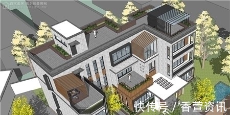 农村|推荐5款三层别墅设计图纸，最适合农村建的房子