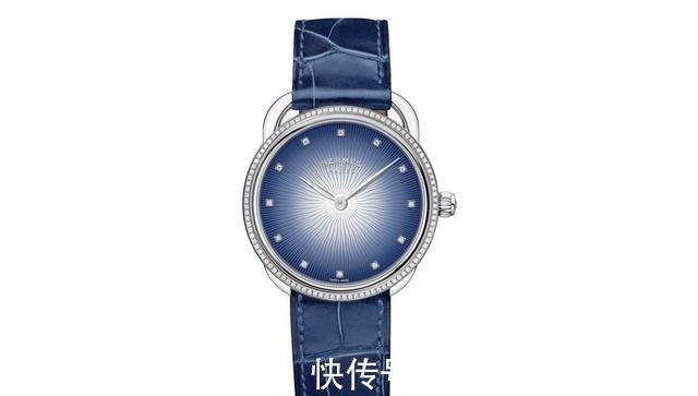镶钻腕表 爱马仕推出两款Arceau Soleil女士镶钻腕表!