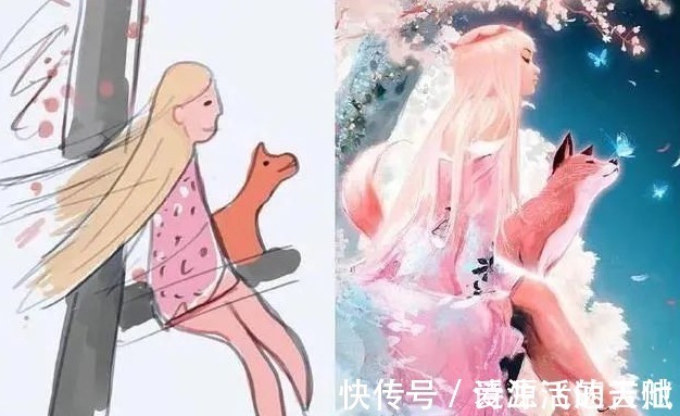 yy|画师儿子太强悍,把妈妈的涂鸦改成插图,这就是画渣和大佬的区别