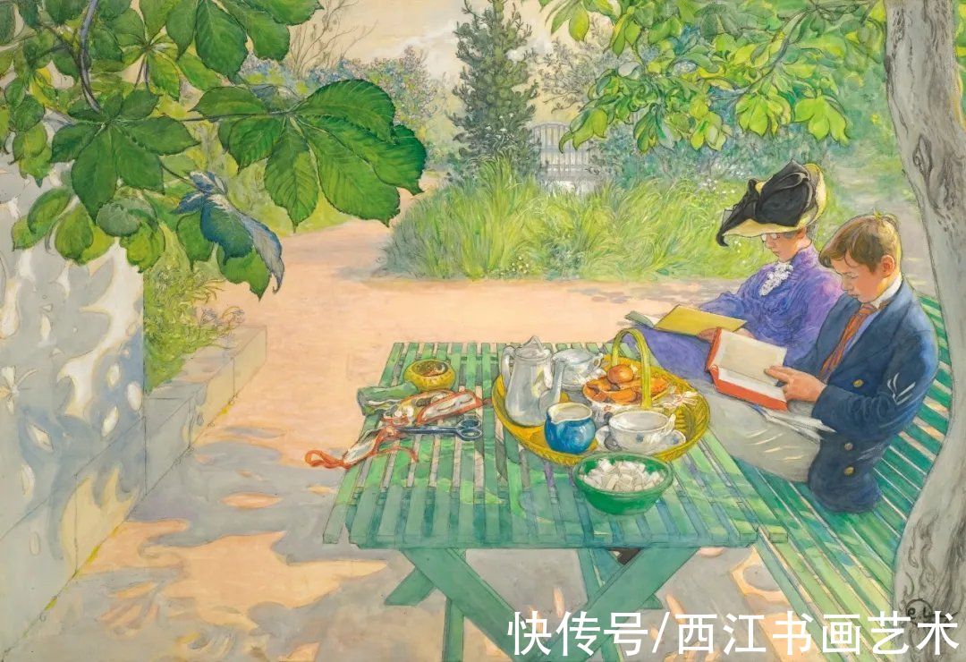 小屋|这精美的水彩插画，没见过就遗憾了