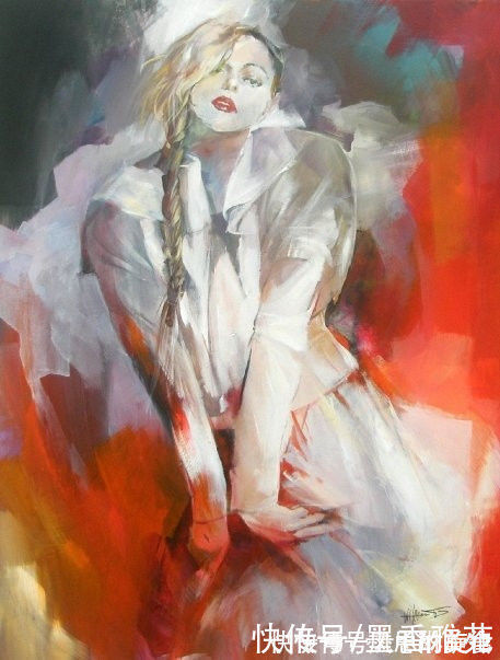 人体画&荷兰画家威廉 汉雷斯笔下充满冲击力的水彩人体画,太诱人