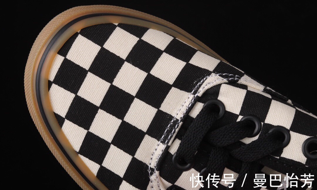vans Vans Authentic 黑白棋盘格休闲板鞋