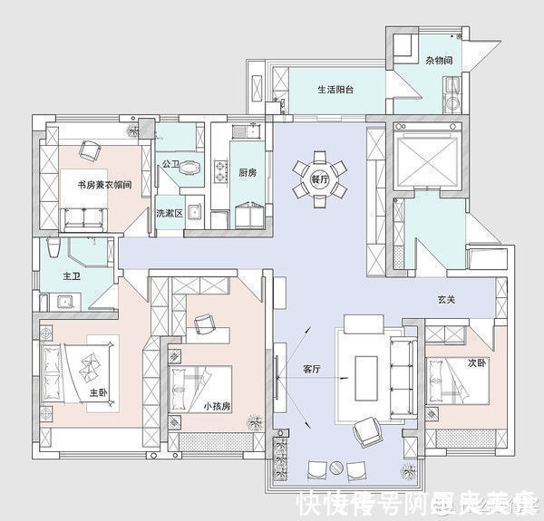 精装|精明的老婆坚持把衣柜门装成玻璃材质,效果出乎意料地耐看,精致
