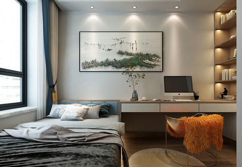 新中式|80后夫妻将新房装中式,仅阳台就被多人借鉴,高级灰的氛围太美了