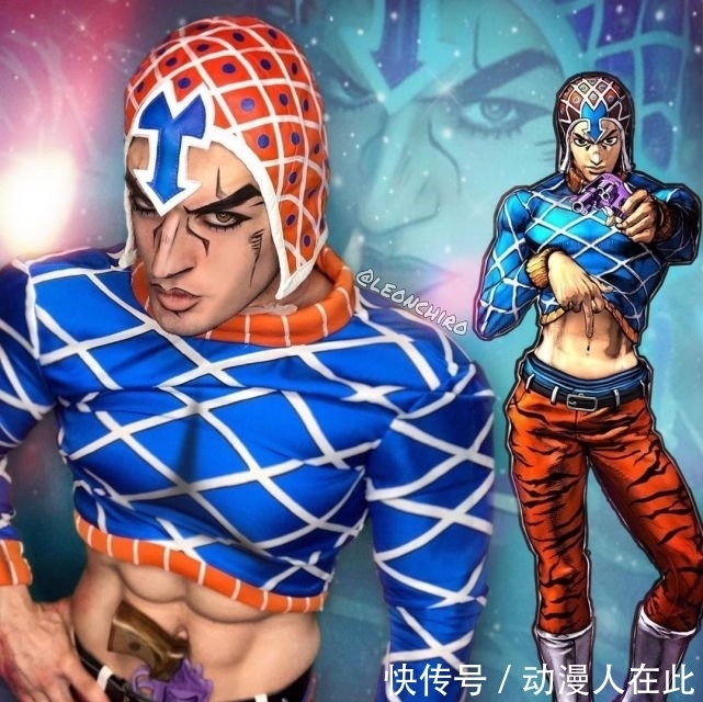 JOJO：coser一个人演绎了不同的人物，正派和反派都有