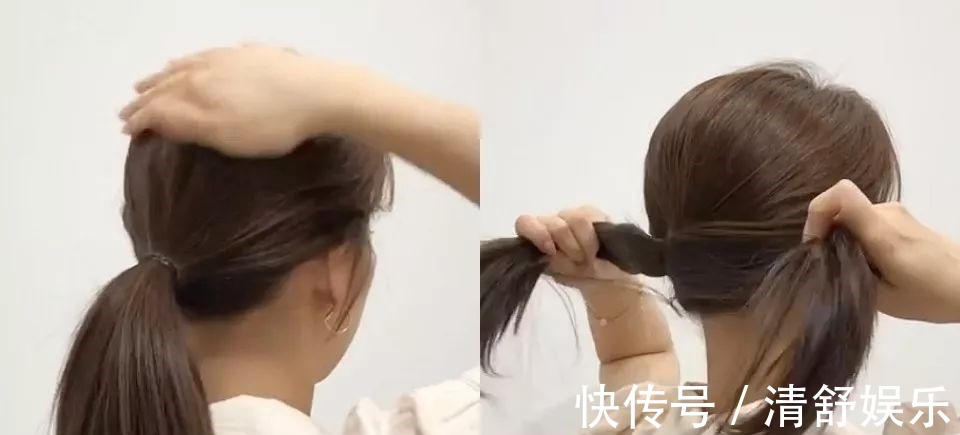 碎发 发型师手把手教学!韩系马尾关键技巧,绑出蓬松碎发、不松垮马尾