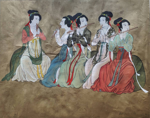 中国美术#【名家在线】张庆红绘画艺术作品欣赏