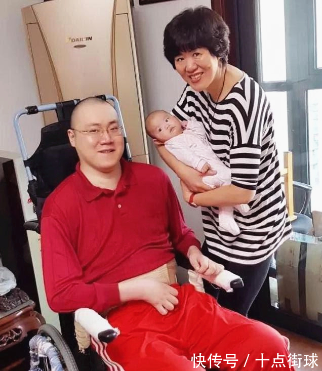 瘫痪|39岁汤淼获慰问金,瘫痪14年如今自己能吃饭梳头,试管女儿已5岁