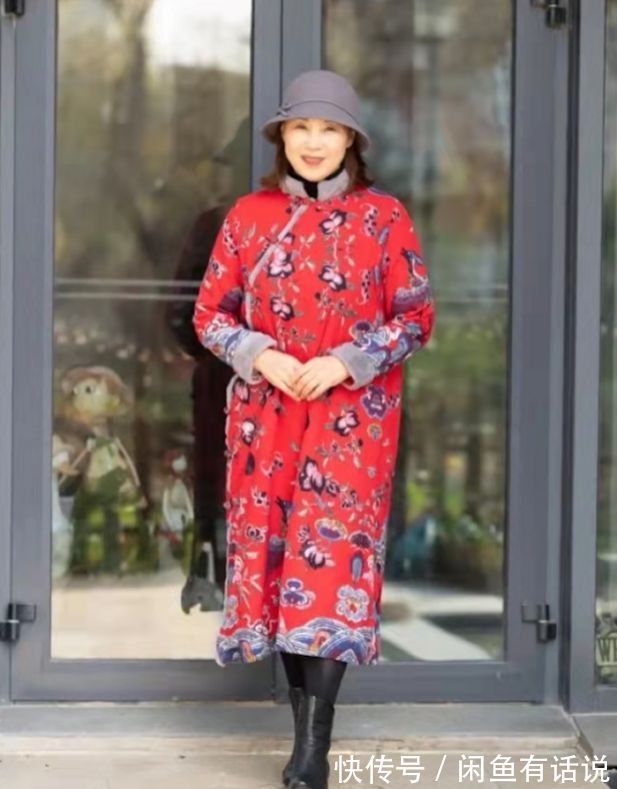 薄款 经典不分年龄!66岁博主把“中式服装”穿得好贵气,奶奶辈可照搬