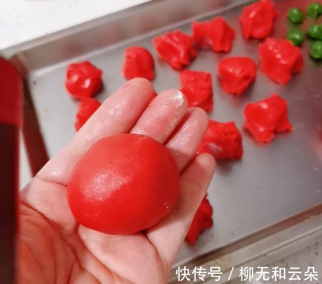 菠菜粉|柿子月饼,好吃好看寓意好!