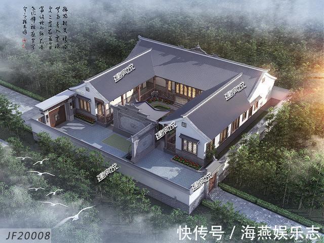 别墅|12栋中国牛逼四合院别墅,第6栋非常惊艳,设计太赞了